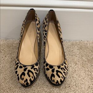 Ivanka Trump Leopard Print Heels